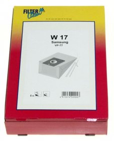Filterclean Vacuum Cleaner Bags - W17 000722-k Dust Bag 5 Pcs