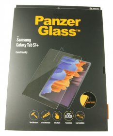 Panzerglass Display Protective Film - 7242 Panzerglass Screen Protector Samsung Galaxy Tab S9 Plus | S9 Fe Plus | S8 Plus | S7 Plus | Ultra-wide Fit