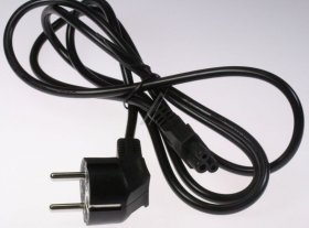 Hewlett Packard Notebook Power Cord - 490371-021 Power Cable Black