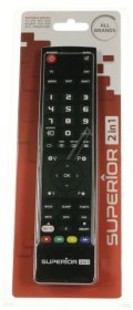 Superior Universal Remote Control - Slim 2in1 Suptpb008 Remote Control Univ 2 En1 Tv-sat