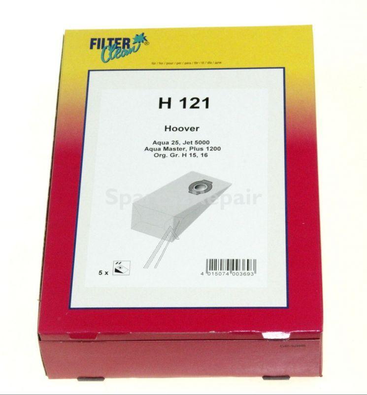 Filterclean Vacuum Cleaner Bags - H121 000158-k Paper Dust Bag X3