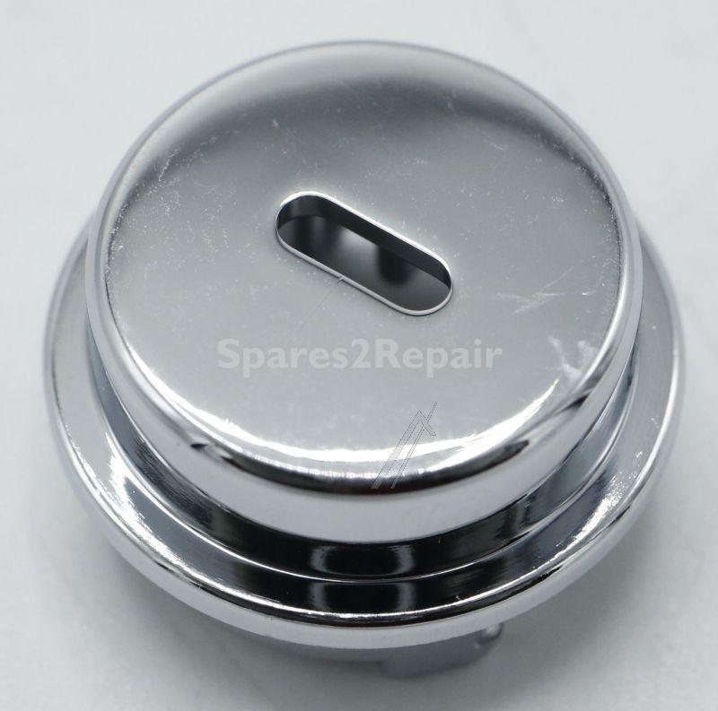 Button - 5313244461 Knob (abs) Chrome Bco420 1 (t) [Delonghi]