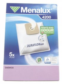 Vacuum Cleaner Bags - 4200 9001961342 4200 5 Bags+1mf To Cut [Electrolux Aeg]
