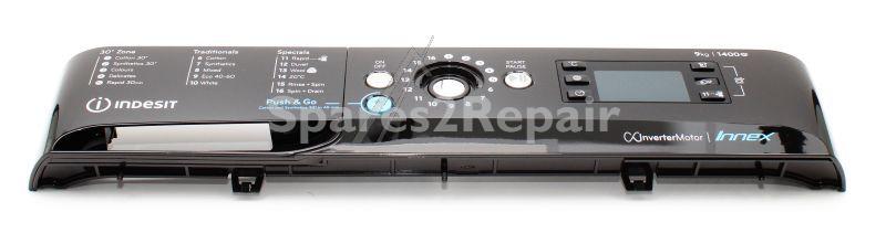 Housing Top - C00443315 481010608493 Lid Kit Silver Hr [Whirlpool Indesit]