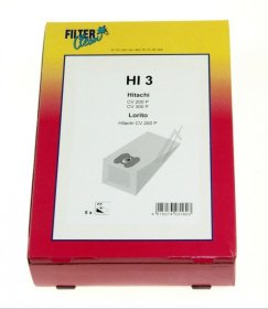 Filterclean Vacuum Cleaner Bags - Hi3 000742-k Dust Bags X5
