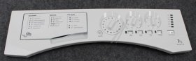 Panel - C00508938 488000508938 White Gw Control Panel & Handle Pw Bhwm [Whirlpool Indesit]