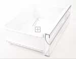 Glass Panel - 42073821 R Glass Shelf(white w Frame)-6401yy S [Vestel]