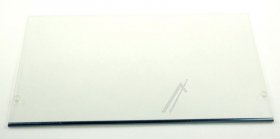 Liebherr Glass Panel - 727194800 Front Glass Plate Above Vegetables With Stainless Steel Strip