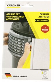 Karcher Vacuum Cleaner Filter - 2 863-262 0 Exhaust Filter 2x Ad4 Premium