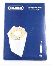 Vacuum Cleaner Bags - Dls35 5519210141 Vacuum Filter Bags X 5 [Delonghi]