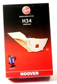 Vacuum Cleaner Bags - H34 S5135 09177650 (h34)box Disposal Bag [Candy Hoover]