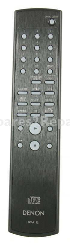 Sound United Ir remote Control - Rc-1132-bk (bk) 943307004860d Rc-1132-bk Dcd510ae (bk)