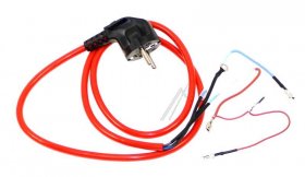 Mains Power Lead - Ms-623745 Cable-red+fusible [Groupe SEB]