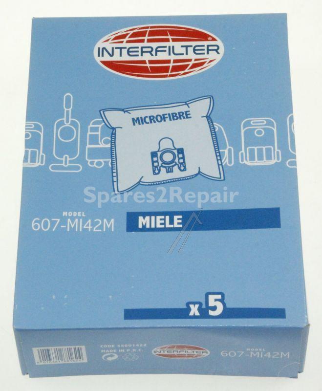 Vacuum Cleaner Bags - 35601422 If 607 Mi42m [Candy Hoover]