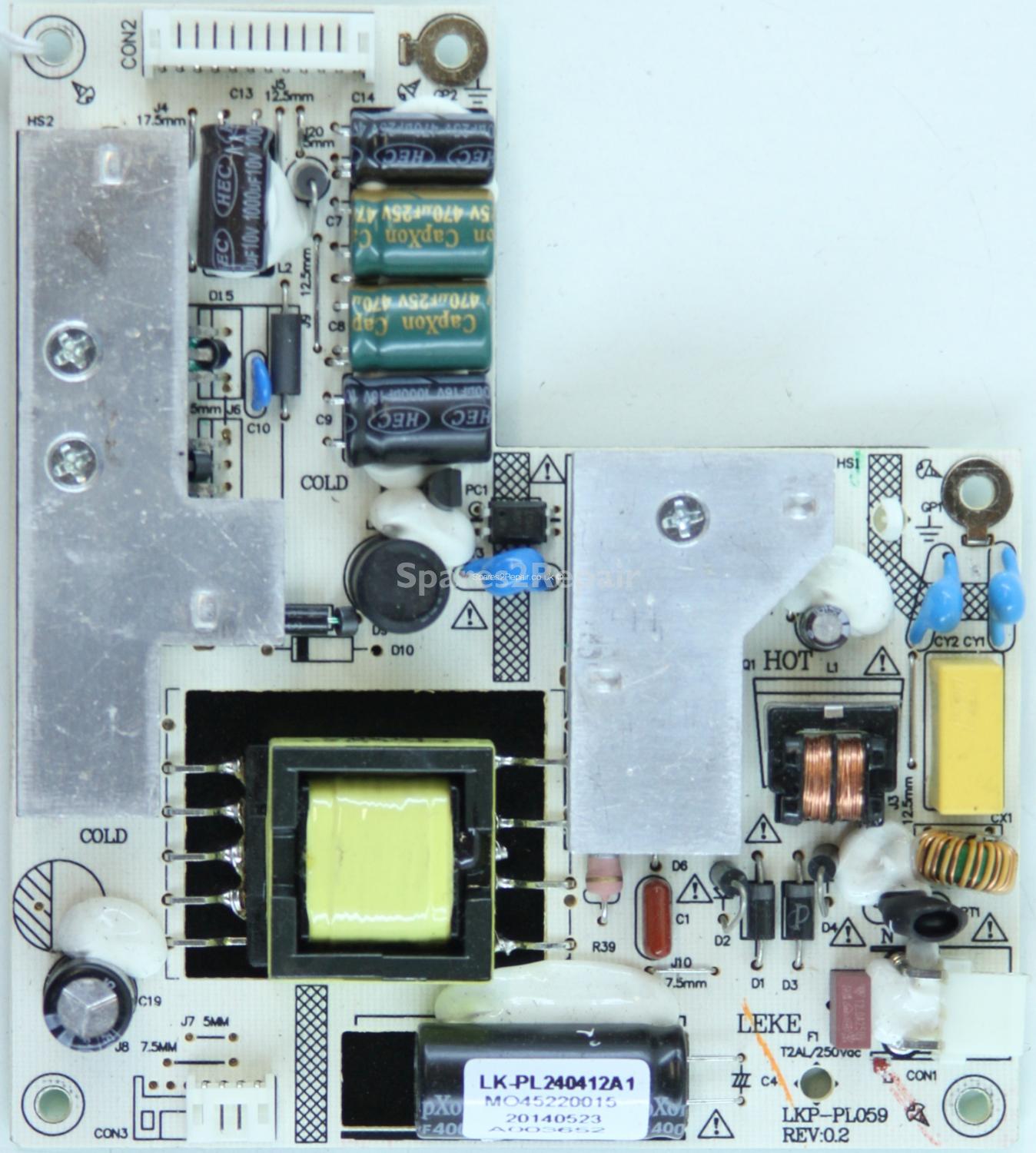 Blaupunkt 23/207I-GB-3B-HBKDUP-UK - PSU - LKP-PL059 - REV:02 - LK-PL240412A1