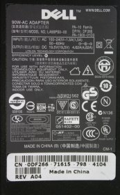 Dell - Charger - DF266 - Rev A04 - PA-1900-01D3 - LA90PS0-00 - 19.5V 4.62A (Original)