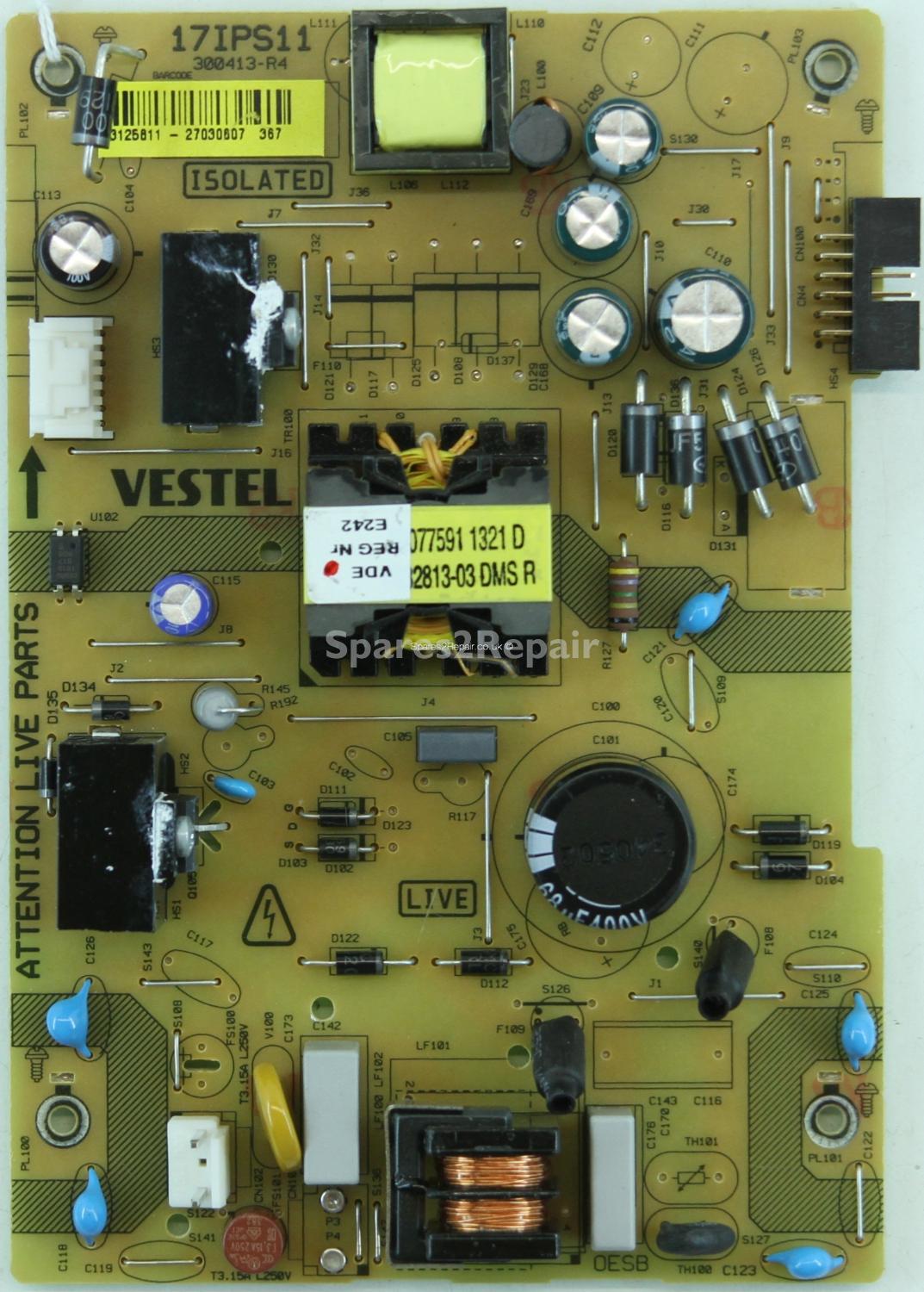JMB JT0132003B/01 - Power Supply - 23125811 - 17IPS11 - 300413-R4