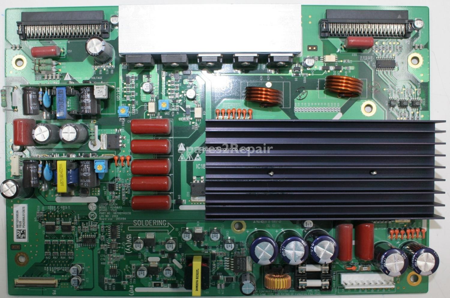 LG 42PC1D - YSUS - 6871QYH953A - 6870QYH005B - PDP 051124 - 42V8&X3 YSUS
