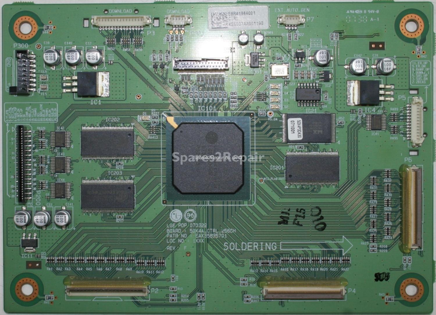 LG 50PC56 - LVDS - EBR41944001 - EAX35835701 - REV F - PDP 070322 - 50X4A_CTRL_256CH
