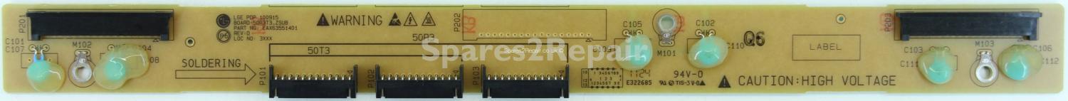 LG 50PT353K - ZSUB - EAX63551401 - REV:D - PDP 100915 - 50R3T3_ZSUB