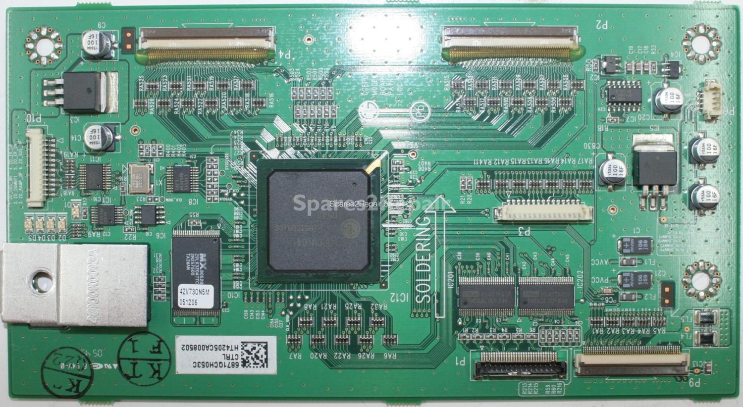 Orion TV-42200SI - LVDS - 6871QCH053C - 6870QCE020B - PDP 050404 - 42V7_CTRL