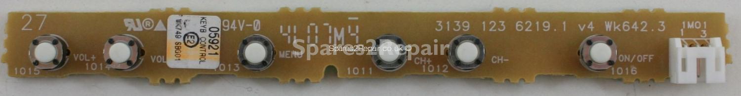 Philips 42PFL7662D - Buttons - 3139 123 6219.1 v4
