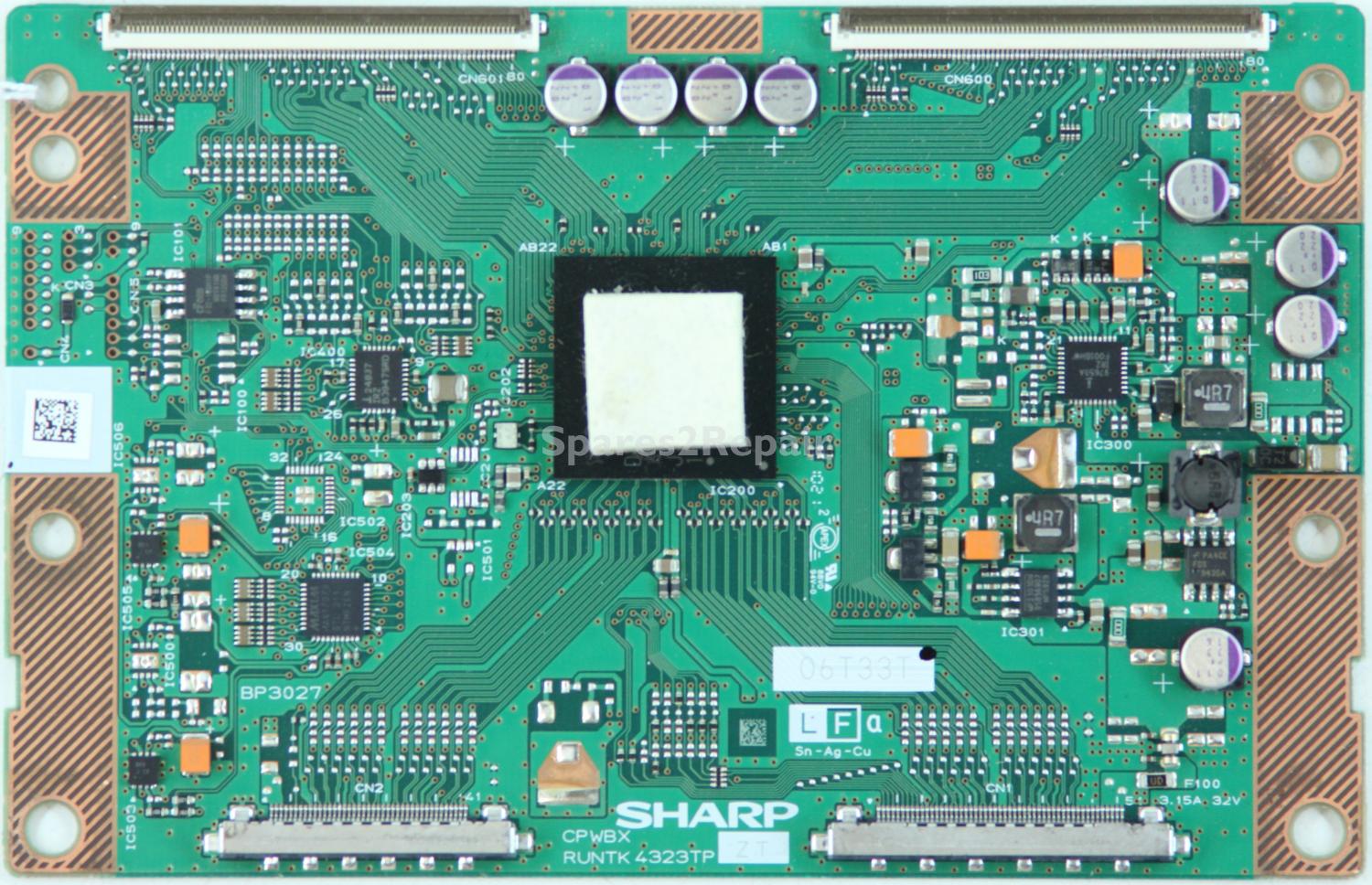 Philips 40PFL7605H/05 - T-Con - CPWBX4323TP - RUNT4323TP ZT