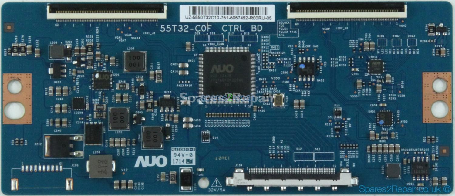 Philips 50PUS6162/05 - T-Con - 55.50T32.C10 - 55T32-C0F CTRL BD
