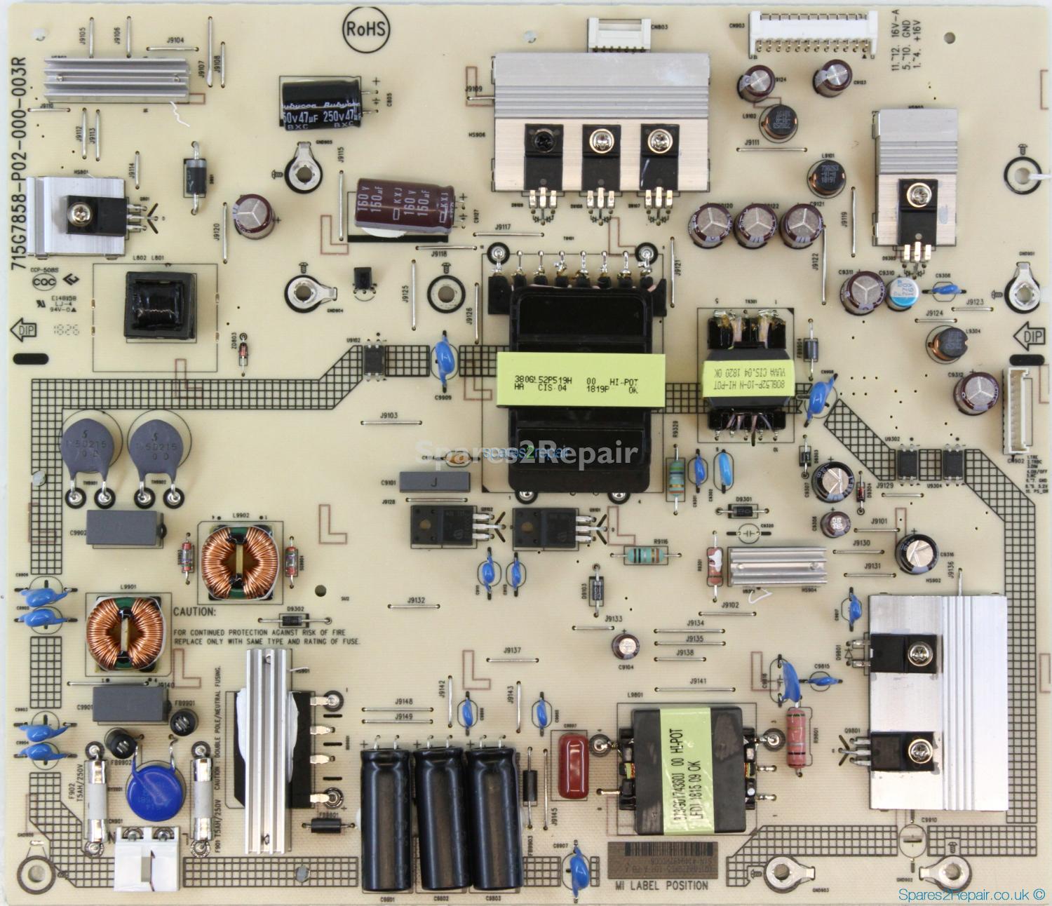 Philips 43BDL4050D/00 - PSU - 715G7858-P02-000-003R
