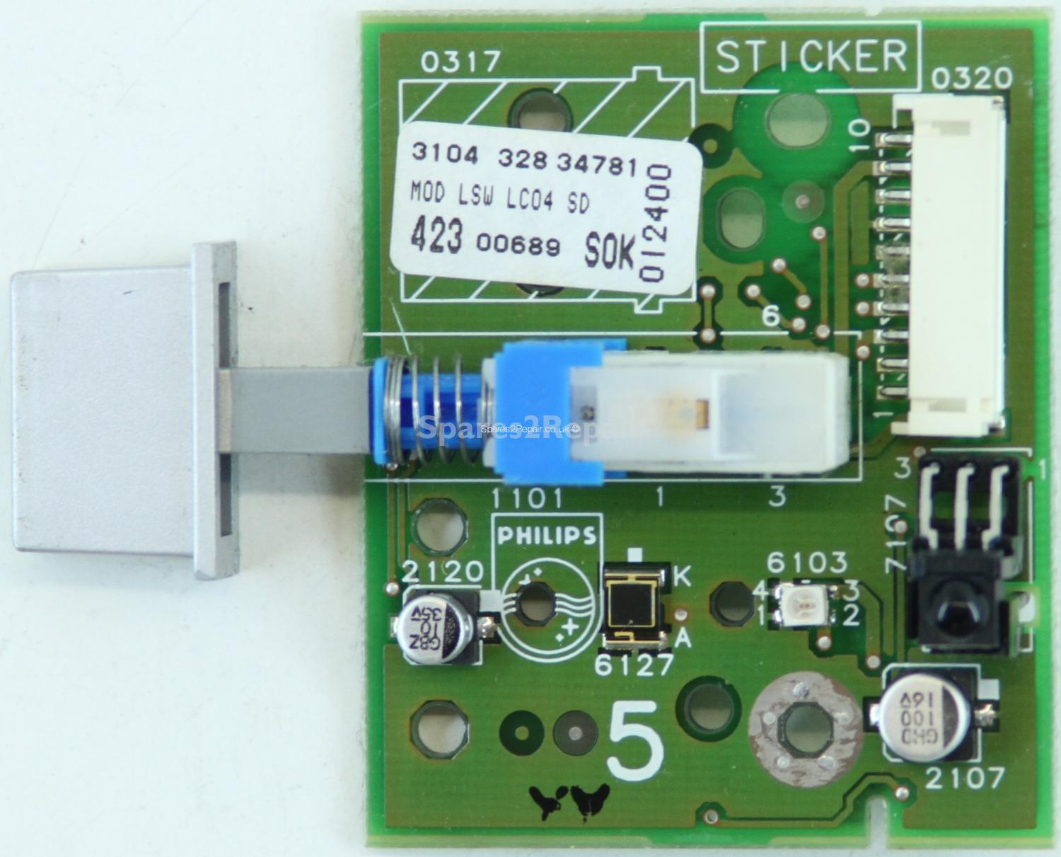 Philips 30PF9946/12 - Power Button - 8204 000 66761 - 3104 328 34781