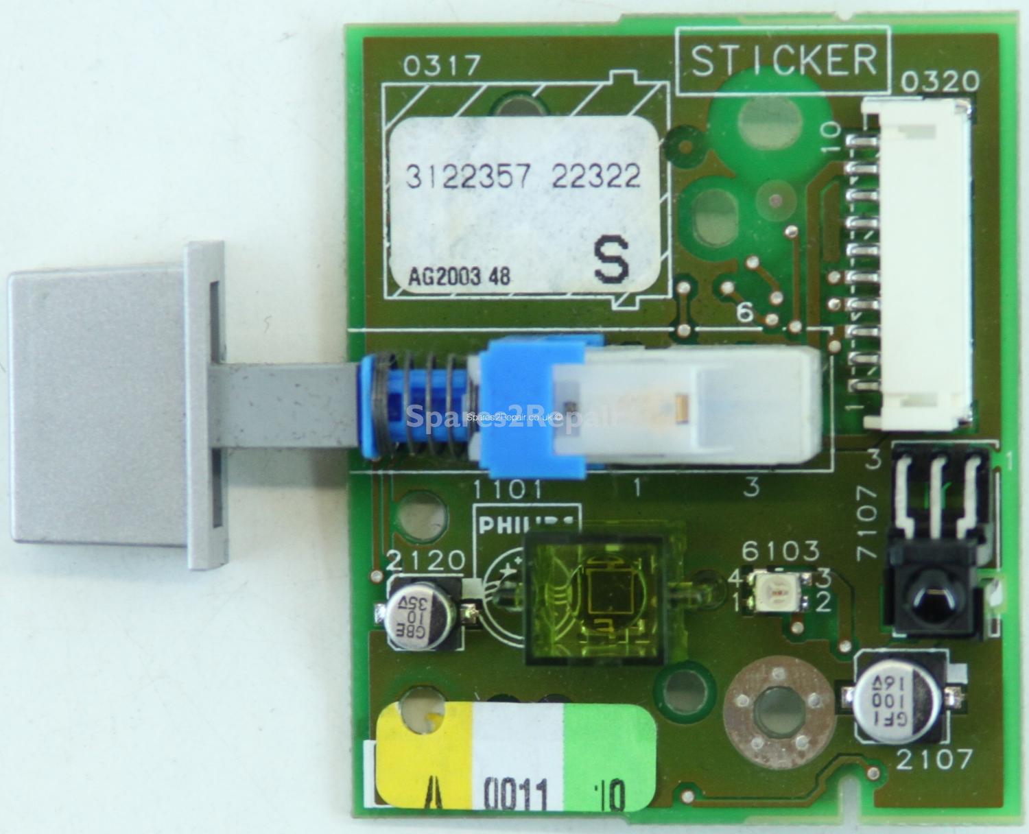 Philips 30PF9975 - Power Button - 3122 123 6006.3