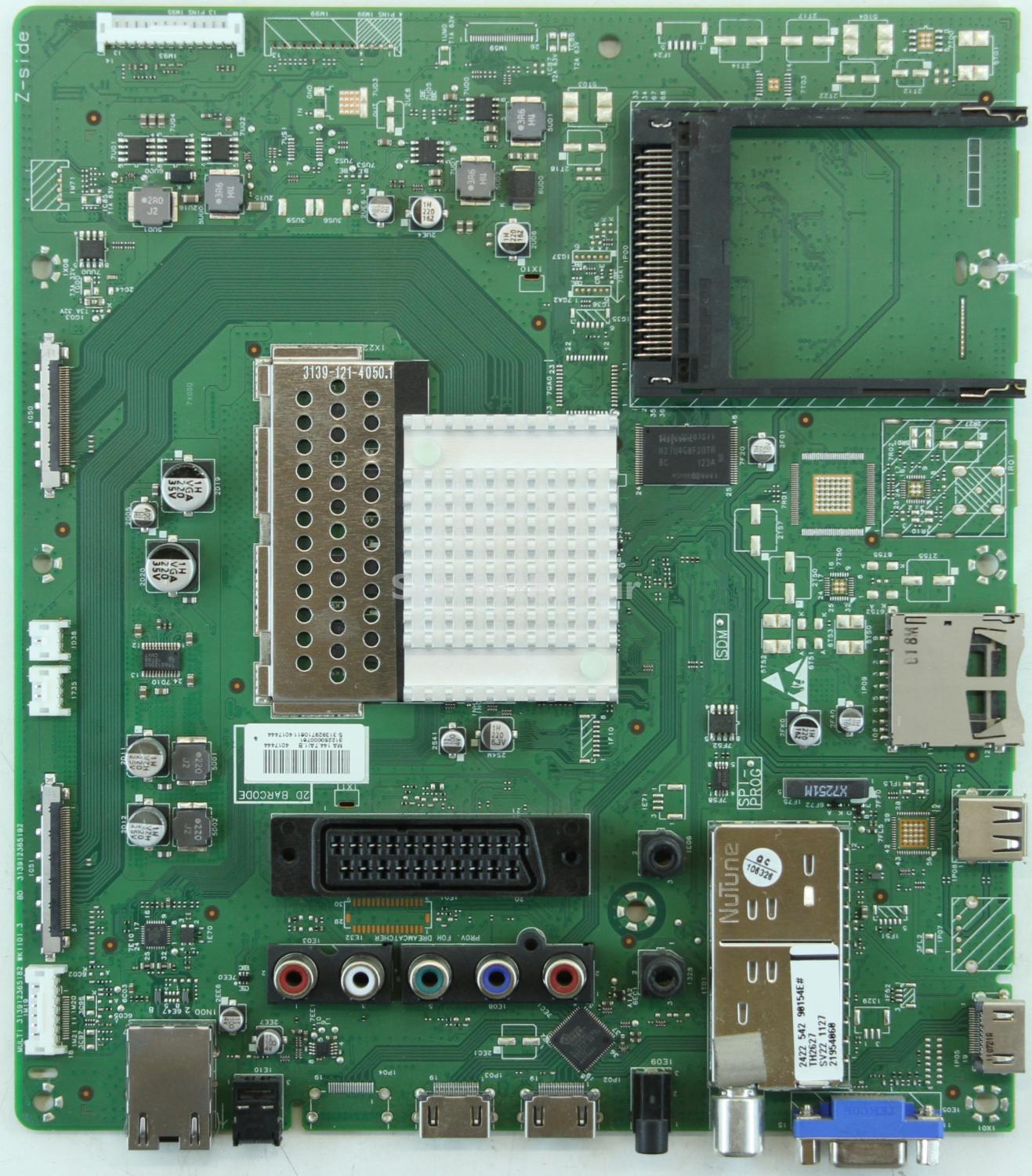Philips 37PFL6606T - Main AV - 313912365182 - 313912365192 - 312250000761 - 313929710611 - WK1101.3