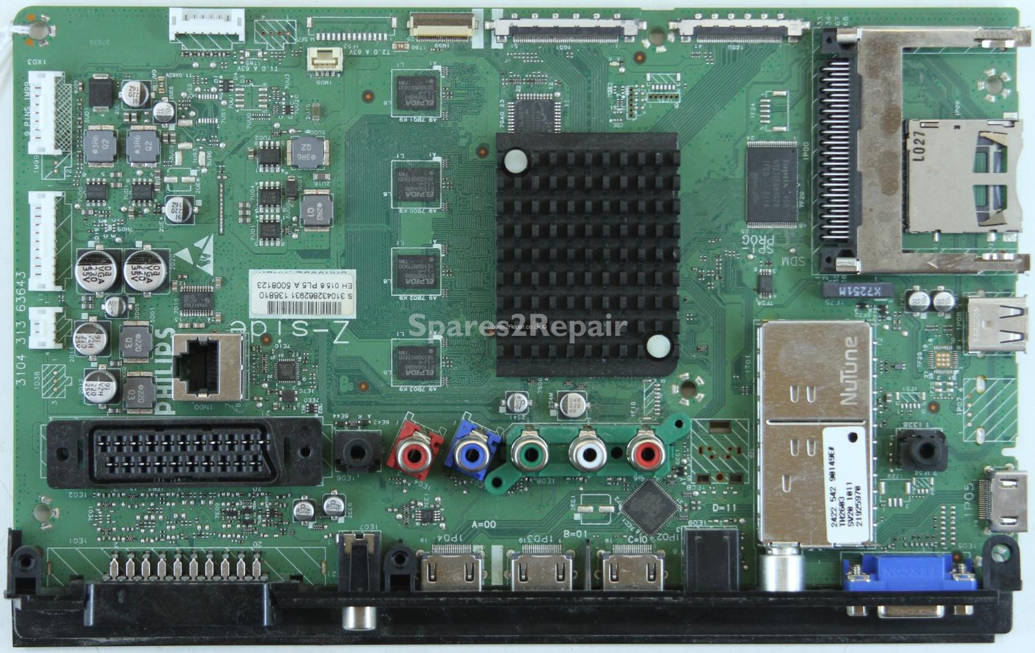 Philips 40PFL7605H - Main AV - 3104 313 63643 - 310432862931