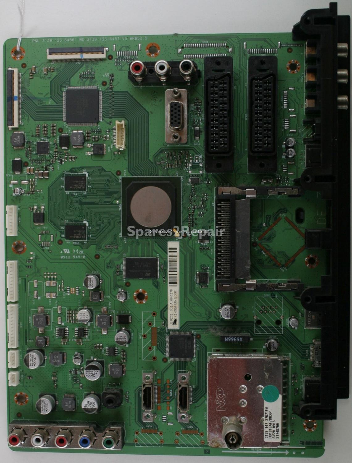 Philips 42PFL5604H/12 - Main AV - 3139 123 64571 V5 - 3139 123 64561
