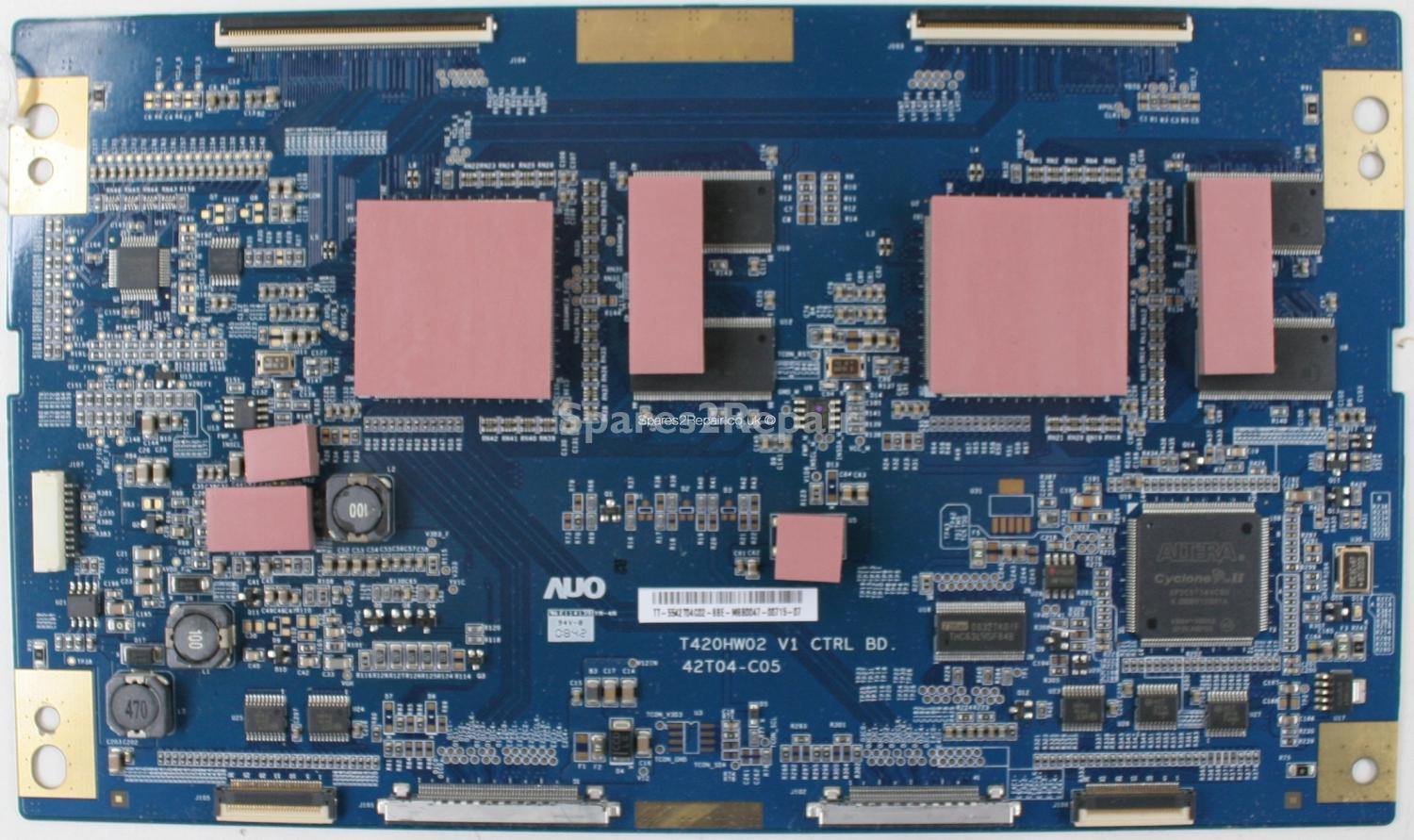 Philips 42PFL9803H/10 - T-Con - 55.42T04.C02 - 42T04-C05 - T420HW02 V1 CTRL BD