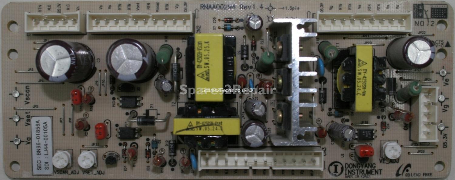 Samsung PS-42S5H - Sub PSU - BN96-01856A - LJ44-00105A - RNAA00294 - Rev 1.4