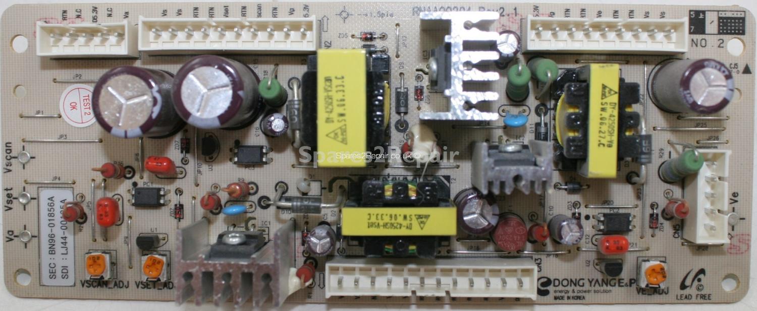Samsung PS-50C7HD - Sub PSU - RNAA00294 Rev2.1 - BN96-01856A - LJ44-00105A
