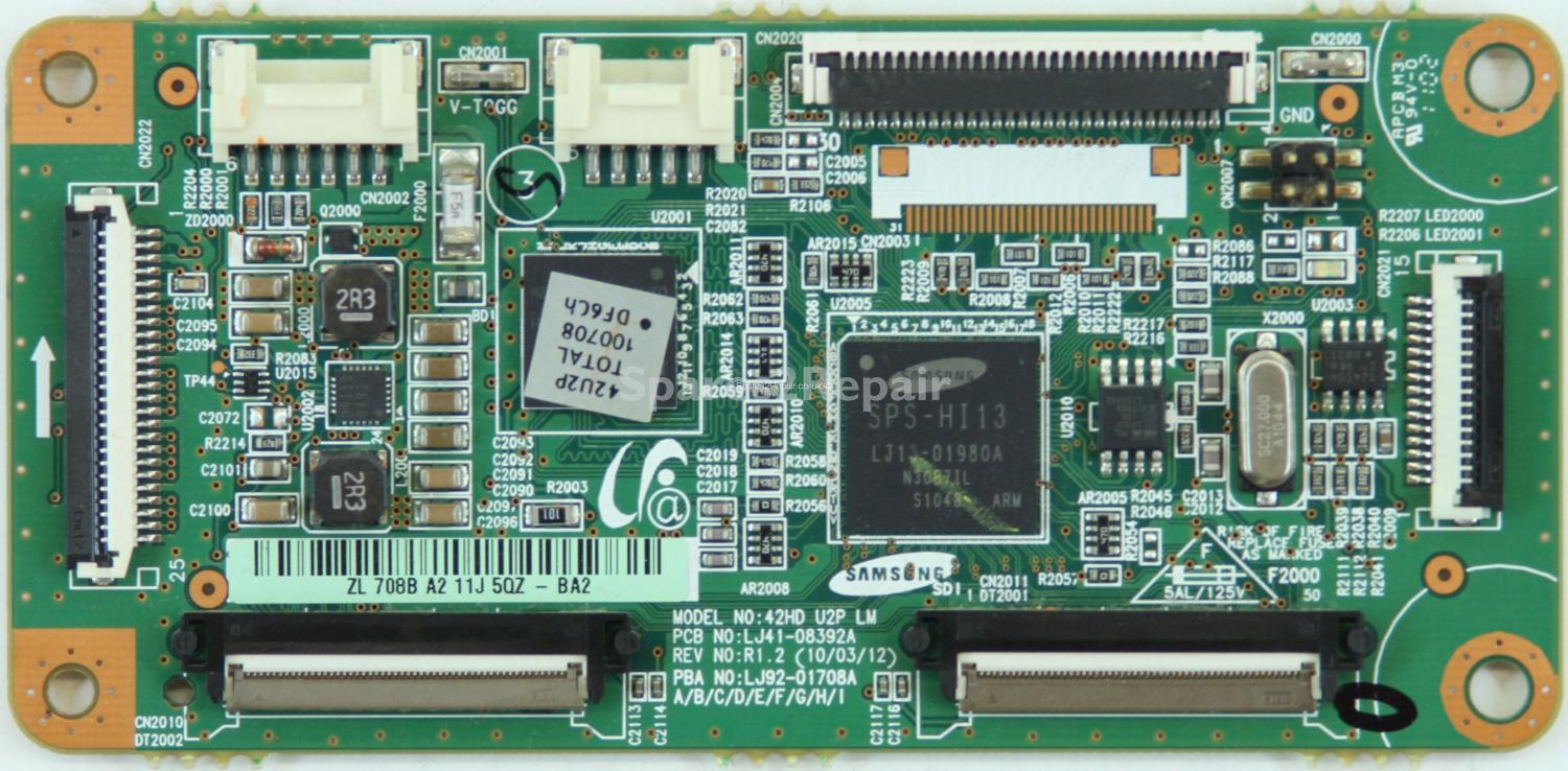 Samsung PS-42C450B1W - Logic CTRL - LJ92-01708B A2 - LJ41-08392A R1.2 - 42HD U2P LM