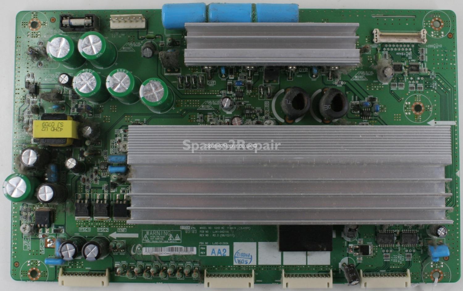 Samsung PS-42Q97HD - YSUS - LJ41-04211A - Rev R2.3 - LJ92-01393A A2 - 42HD W2 Y-MAIN
