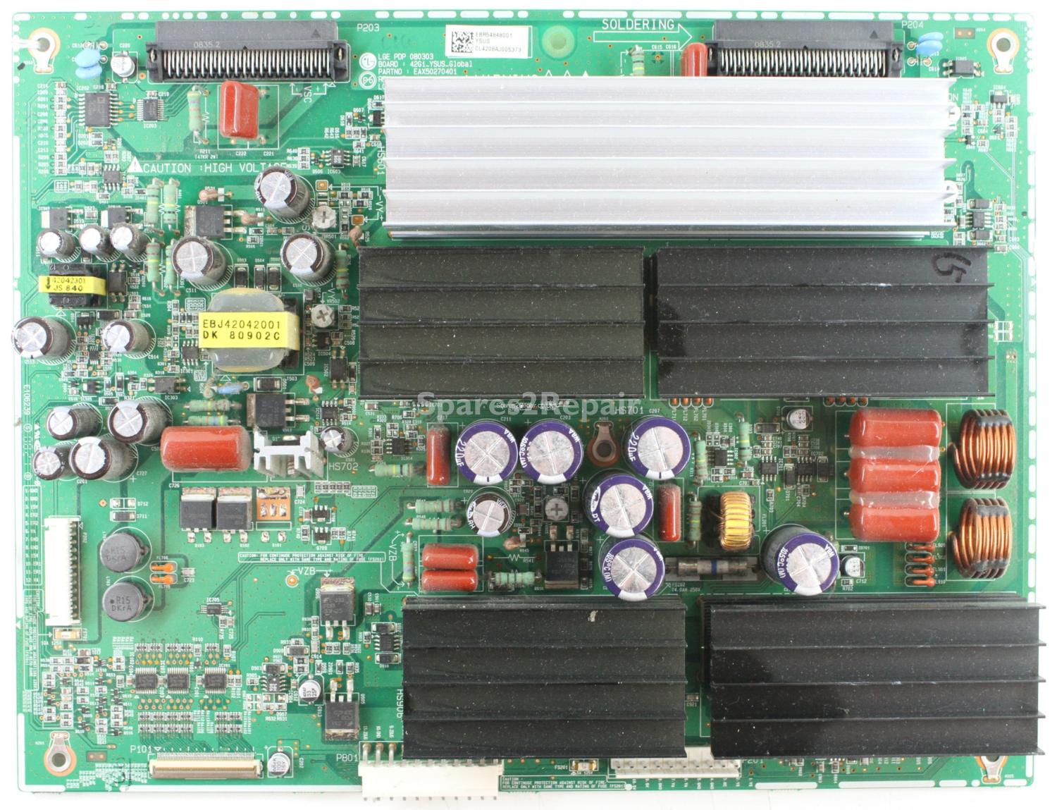 Technika 42-502 - YSUS - EBR54848001 - EAX50270401 - Rev B - PDP 080303 - 42G1_YSUS_Global