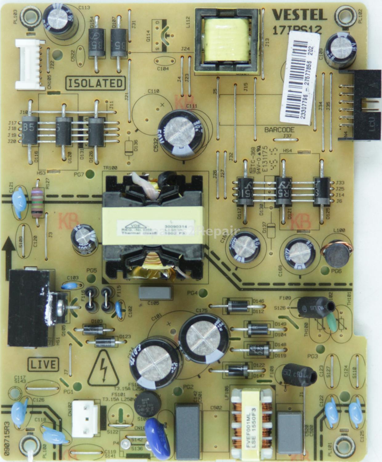 Techwood 43AO3SB - Power Supply - 23307796 - 090715R3