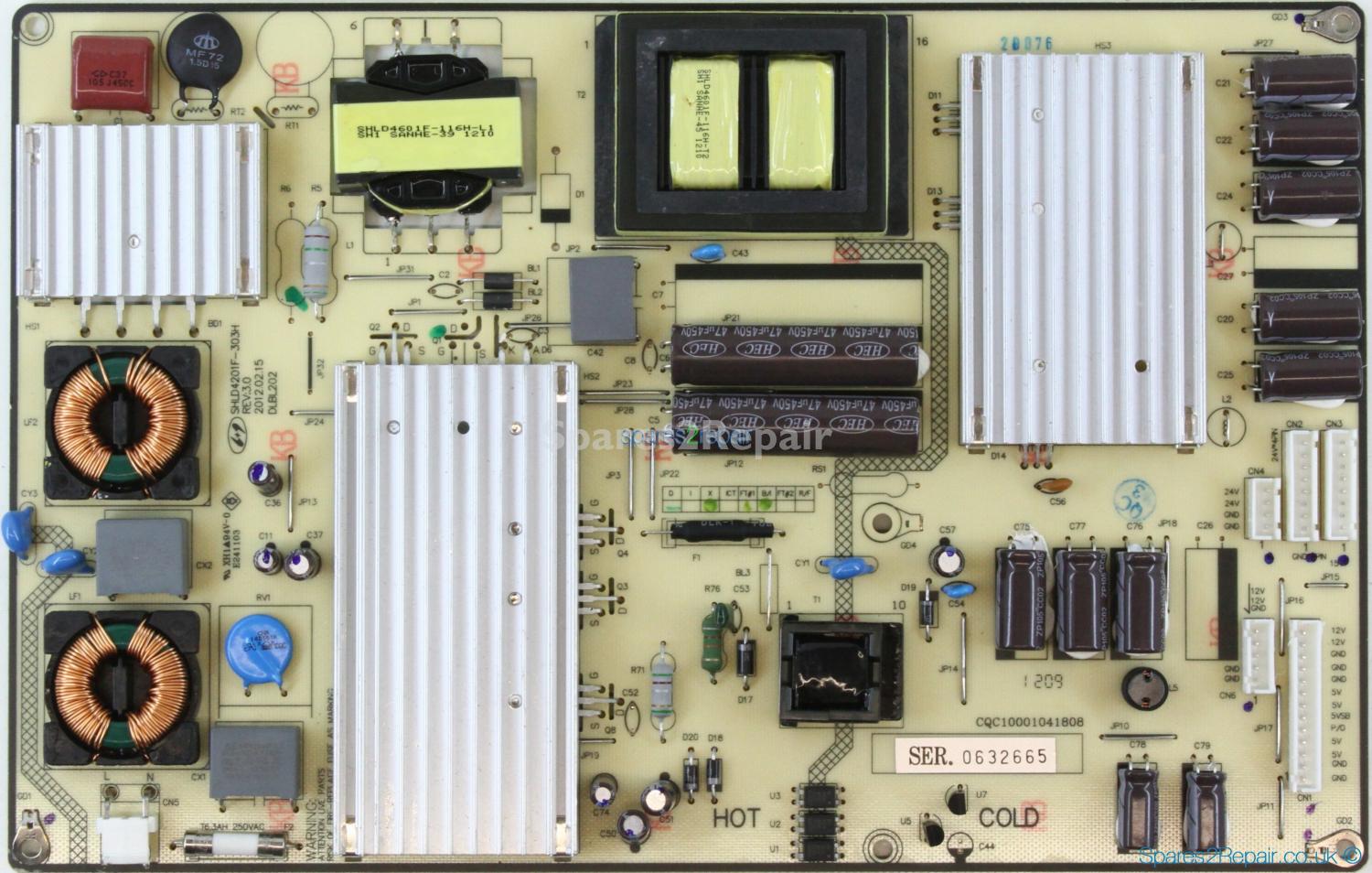 Unknown 42 Inch - PSU - SHLD4201F-303H - REV:3.0 - DLBL202 - CQC10001041808